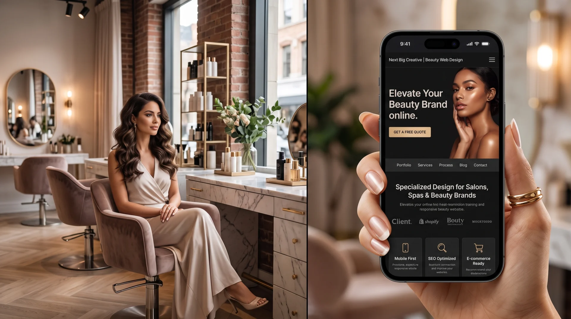 Web Design Services for Beauty Industry Brands